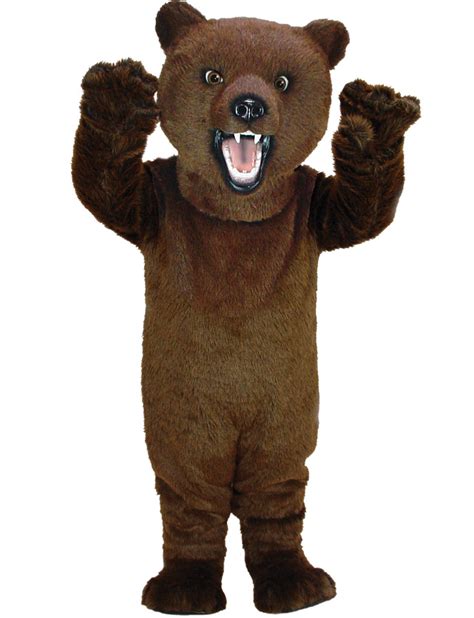 Black bear mascot attire